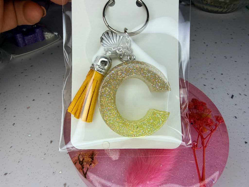 Initial letter Keyrings