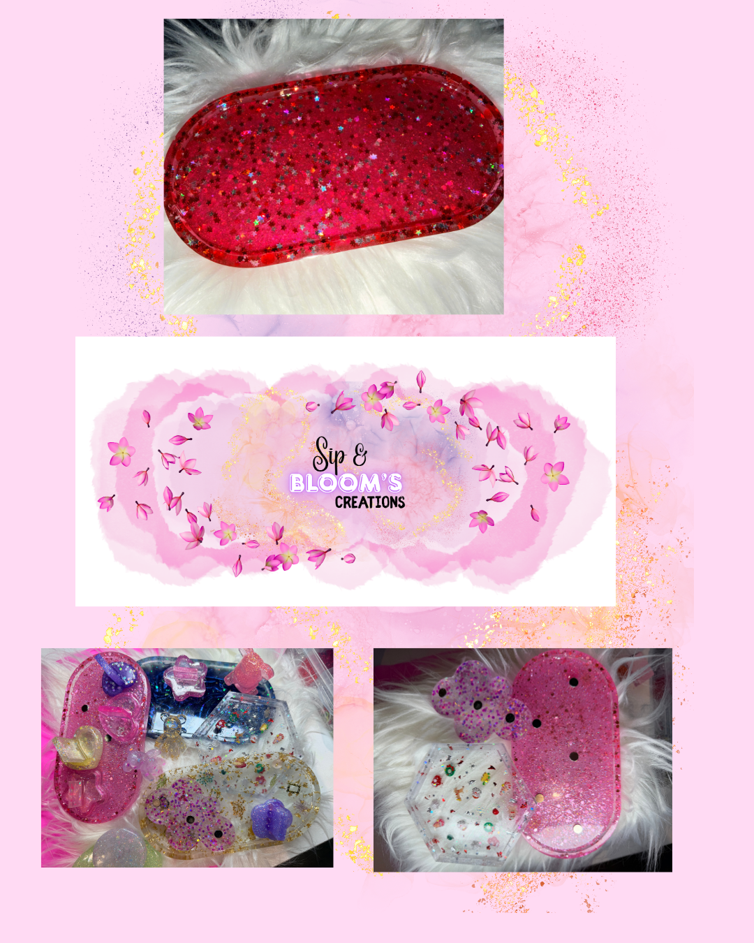 Trinket Nail art Display stands